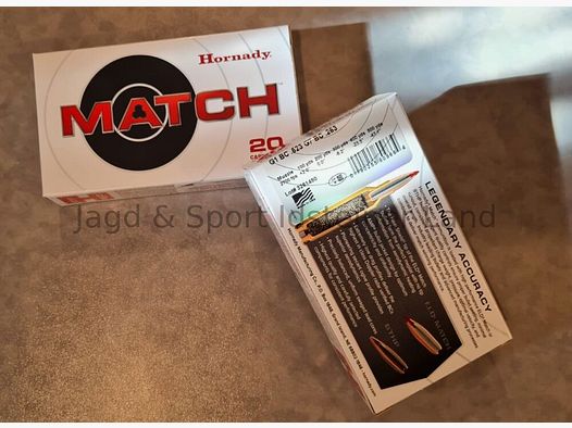 Hornady ELD-Match, 168grs, # 80966