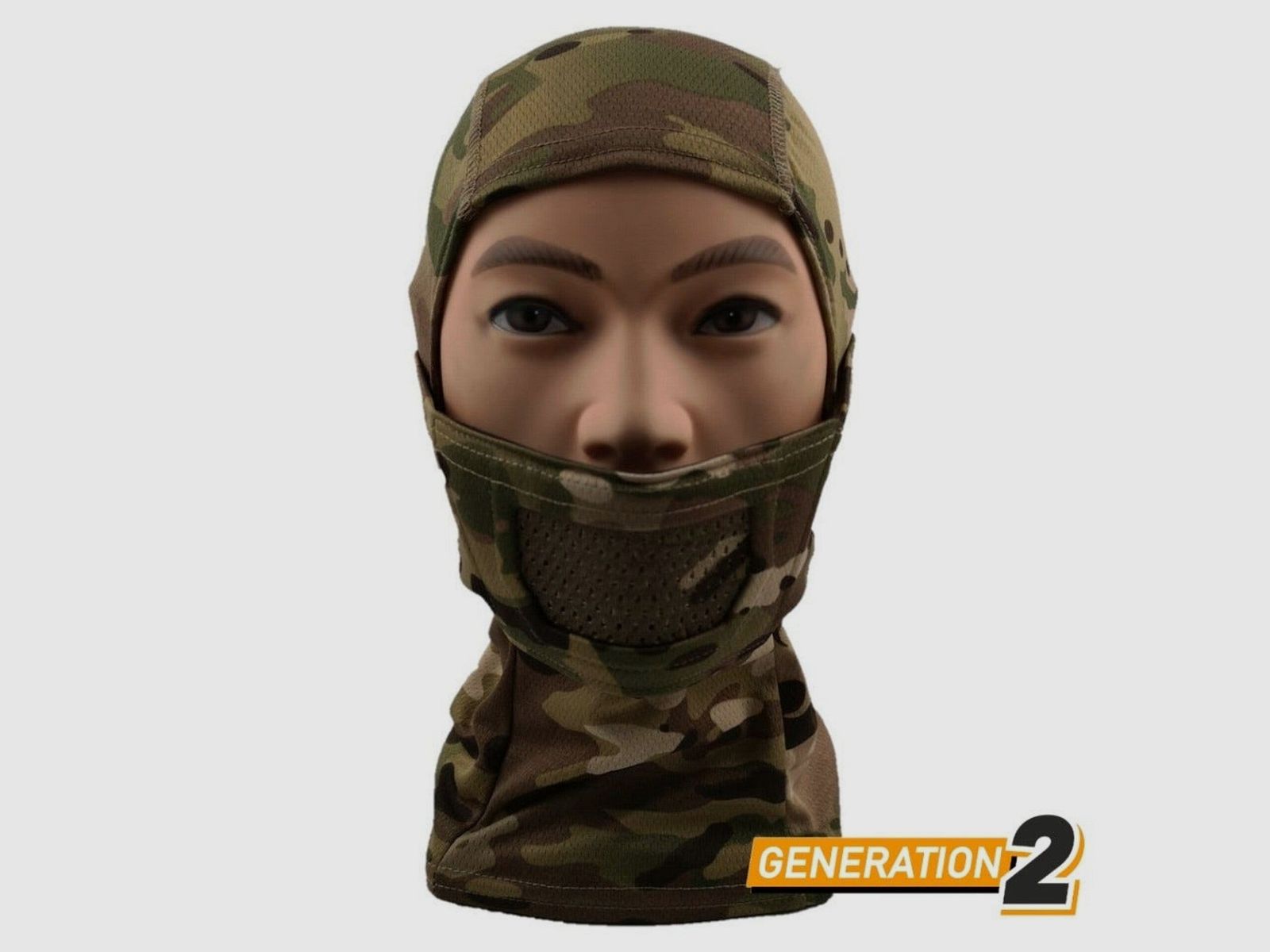 Fullface Warrior - Multicamouflage