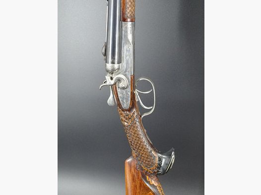 Hahndoppelflinte 16/70 Lauflänge 72cm Hahndoppelflinte