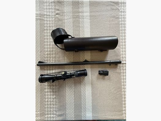 Blaser interchangeable barrel R93 semi weight caliber .416 RM with magazine insert and scope Nikon Prostaff 3-9x40 M