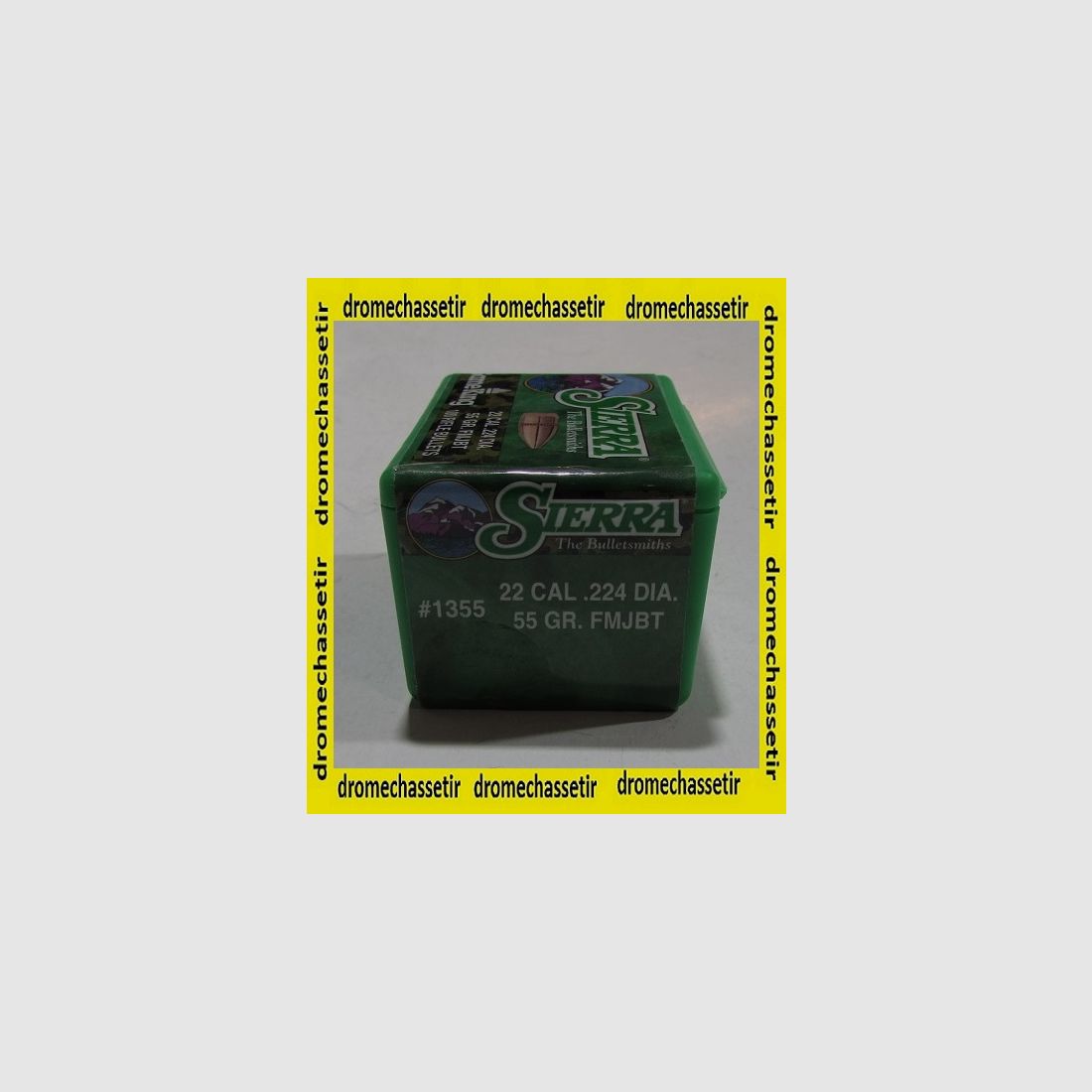 Scatola da 100 proiettili Sierra .224 55grs FMJBT ref 1355