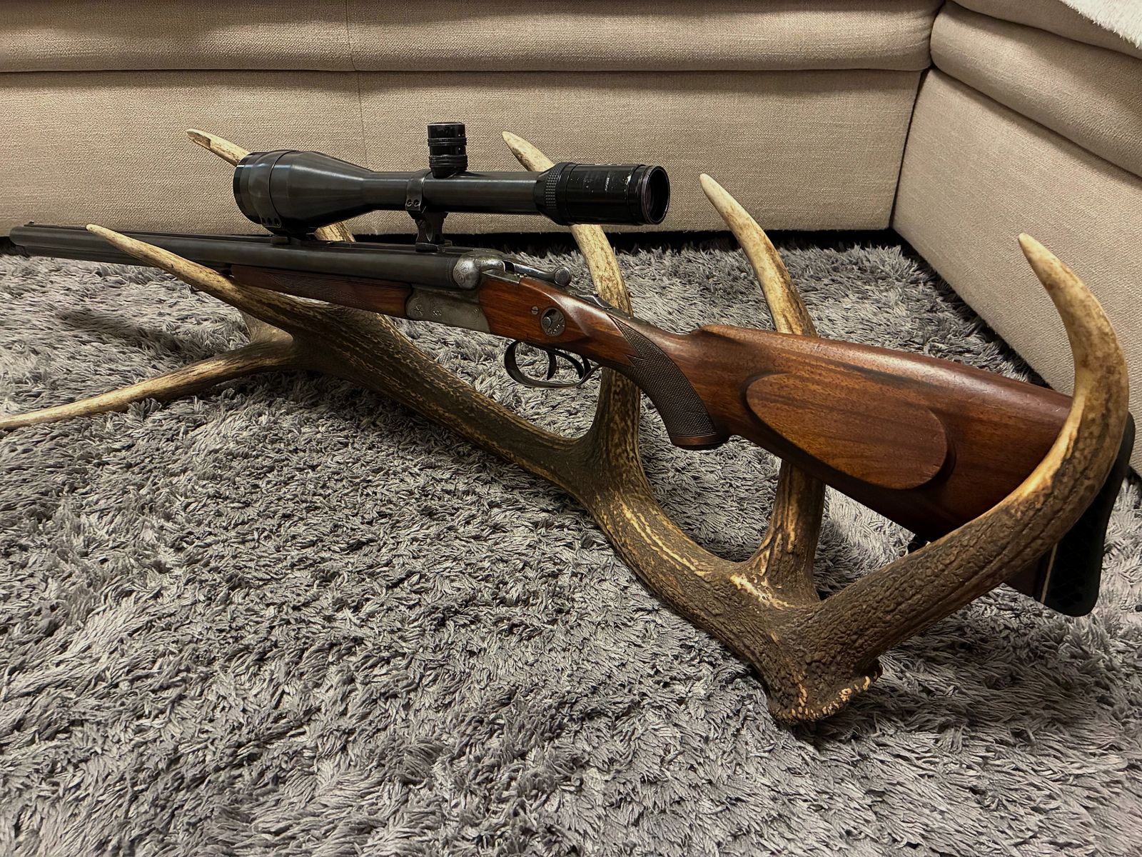 Merkel drilling Q1 8x57 IRS; 12/70 + Kahles Helia 3-12x56