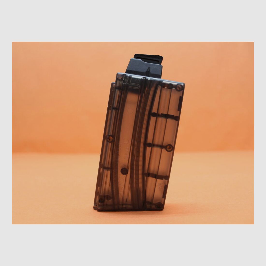 Black Dog AR-15 .22lr: Black Dog Machine magazine 10-round polymer smoke (e.g. for CMMG/ Ciener/ SIG522/ DPMS)