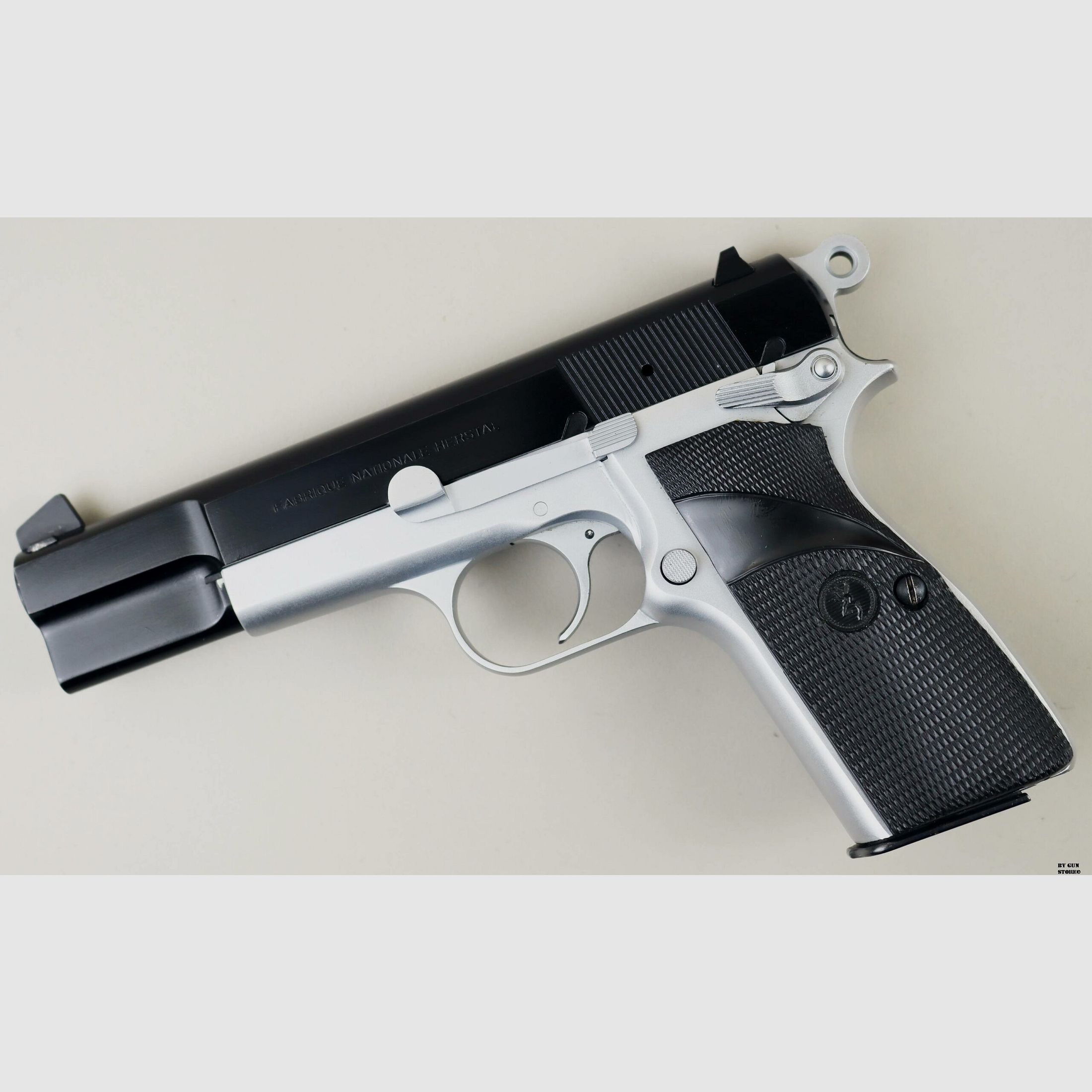 Pistol Fabrique Nationale mod. HP35 Practical cal. 9×21 ser. no. 245NW68236, image 2 of 7