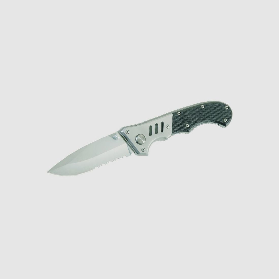 One-hand knife pocket knife G-10 clip