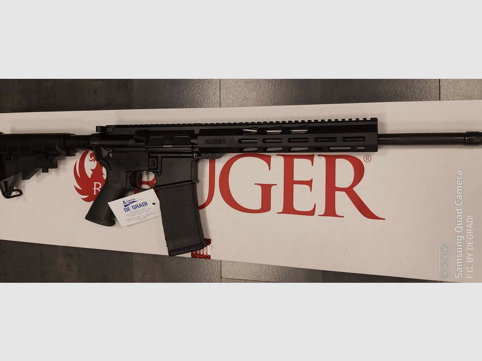 RUGER AR 556 16” M-LOK 12”, immagine 2 di 3