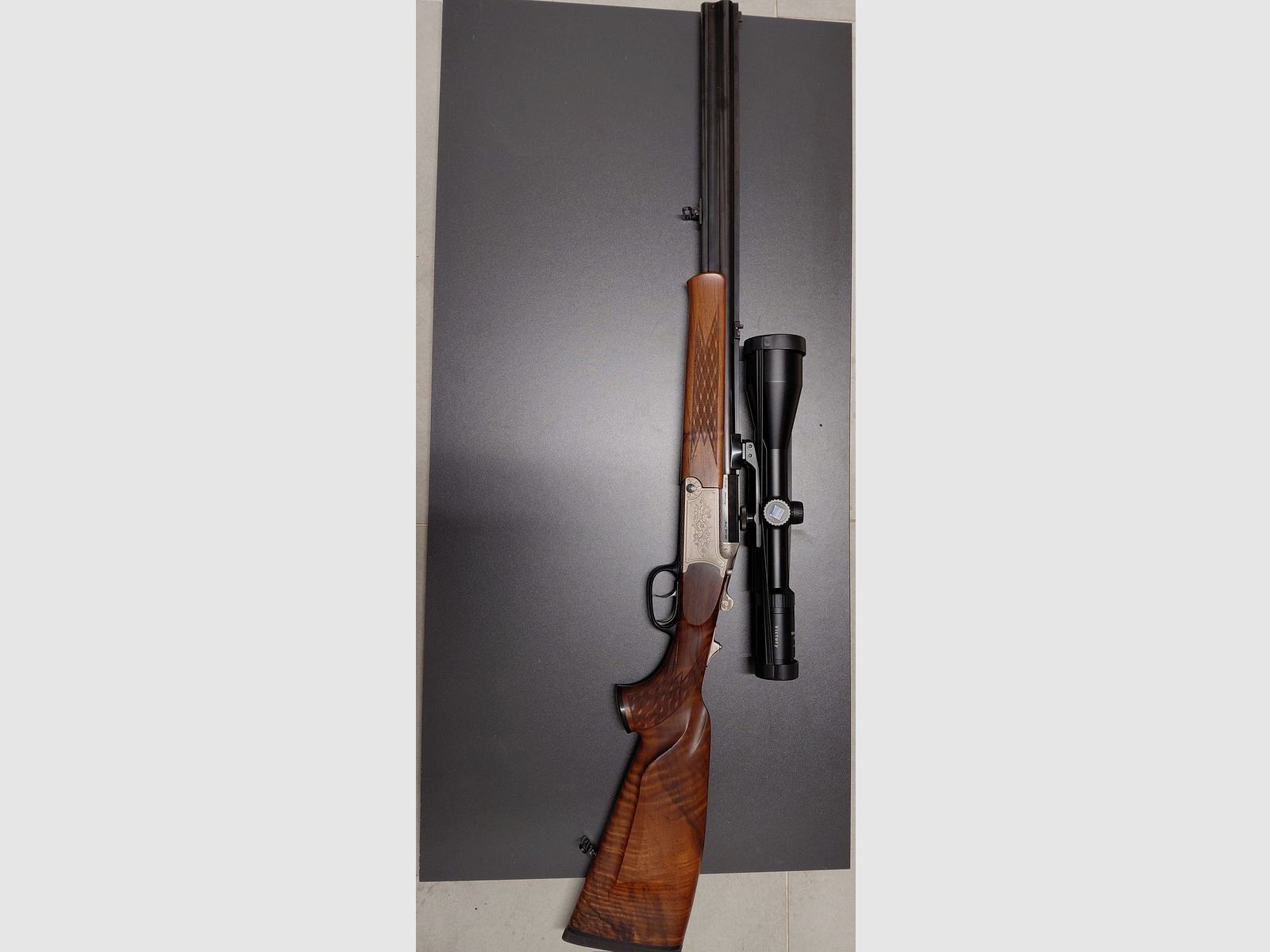 Bock drilling Blaser BD880 including Zeiss Victory Varipoint M 3-12x56 T* in excellent condition for sale