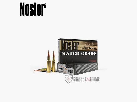 20 Patronen NOSLER MGA Kal. 6,5 mm Creedmoor 140 gr RDF HPBT