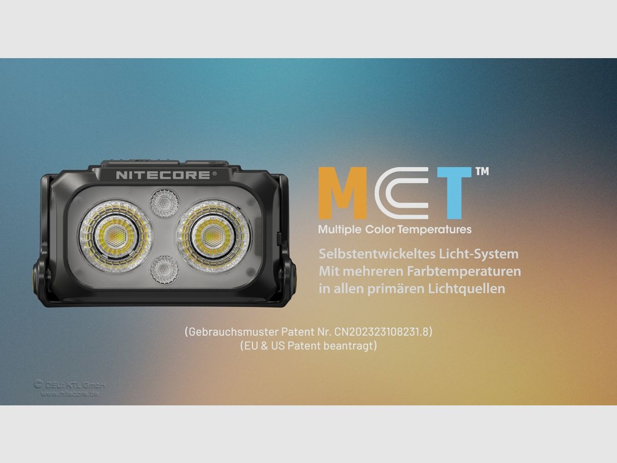Nitecore NU25 MCT - 400 Lumen, Bild 5 von 13