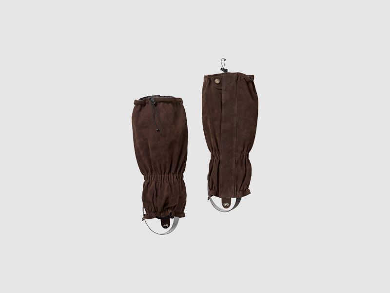 il Lago Prestige Leder Gamaschen Unisex (Braun) |