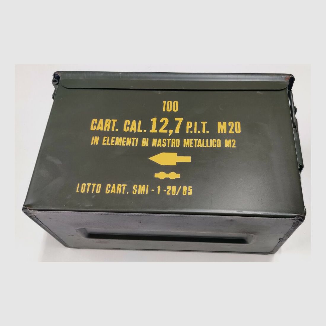 US ARMY caisse à munitions originale US taille 2 M2A1 d'occasion caisse de transport caisse à outils boîte à munitions, image 4 sur 9