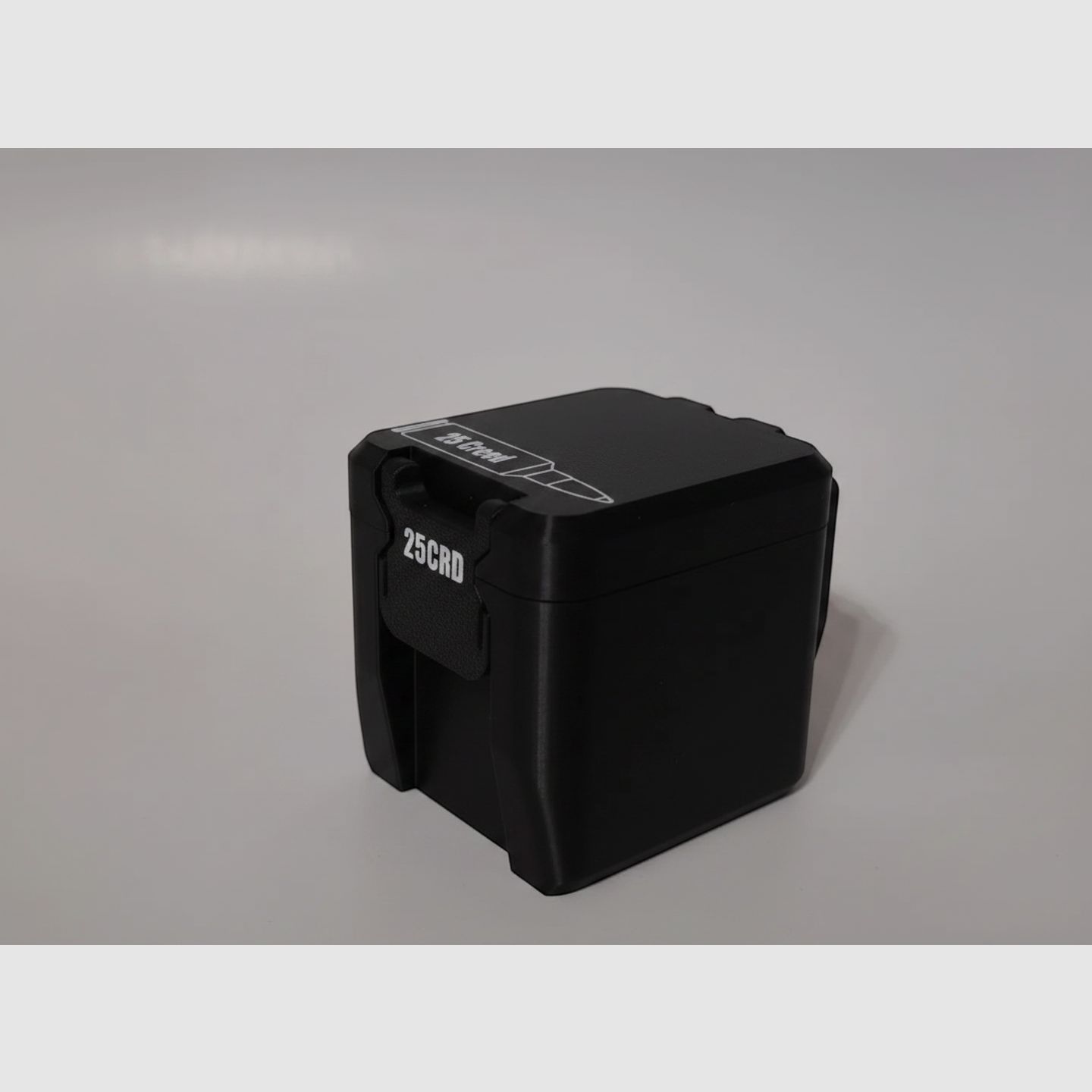 Filamelt Munitionsbox / 25 Creedmoor / 'Klapp- / Rastdeckel' / Patronenbox, Ammo Box