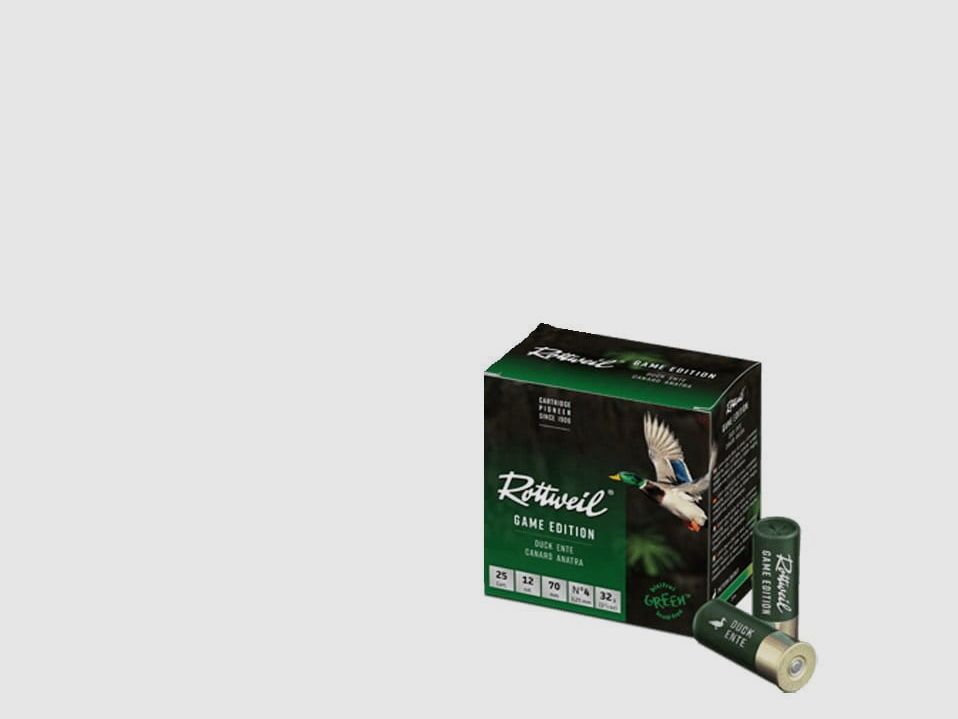 Rottweil Game Edition Ente 12/70 3,25 mm - 25 Stk.