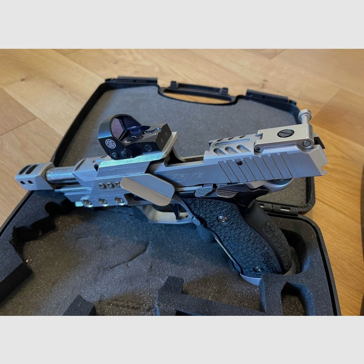 SIG Sauer Pistole P226 X-Five Supermatch Racegun HB-Q Umbau 