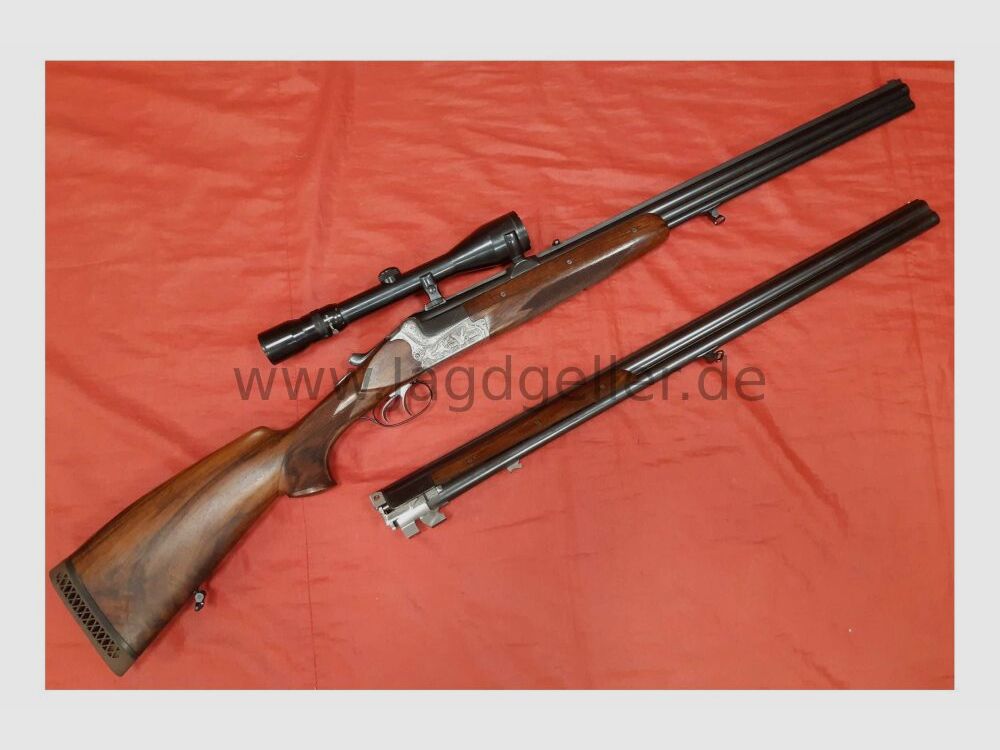 Merkel Bockbüchsflinte 7x65R und 16/70 mit BDF-Wechsellauf 16/70, 16/70 7x65R;16/70