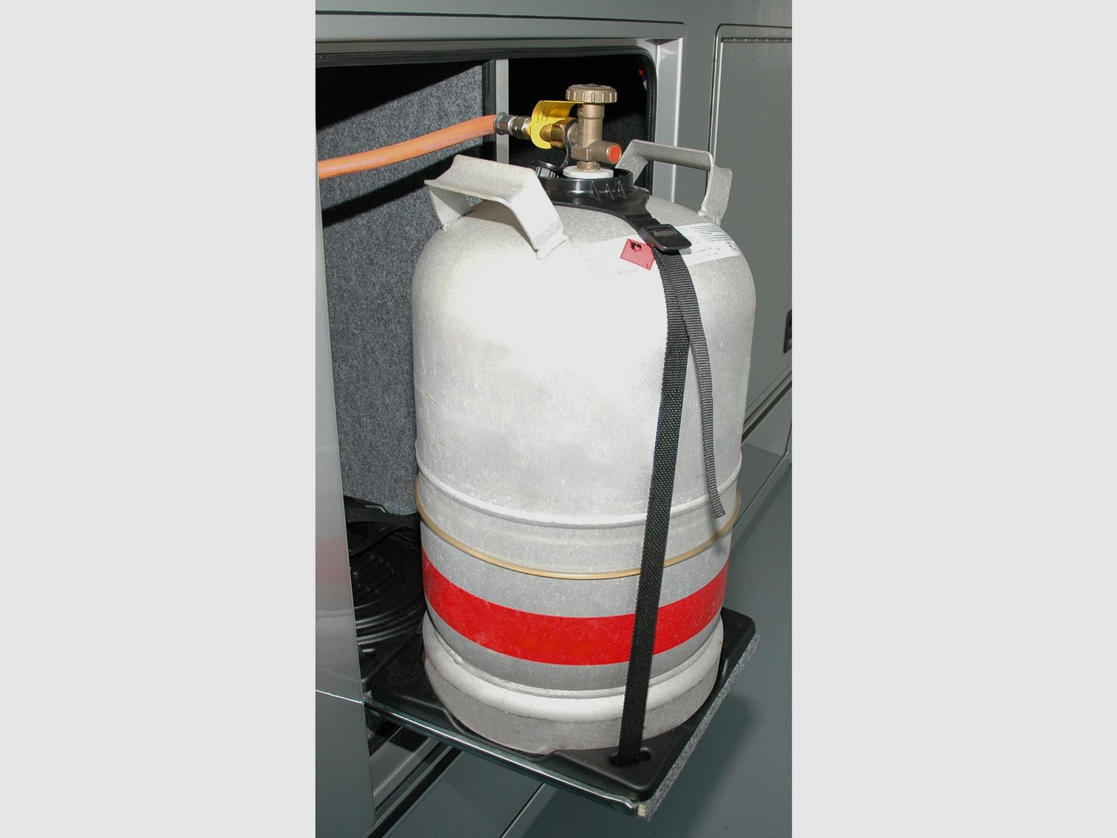 Gasflaschenhalter für 5 und 11 kg-Flaschen, Bild 2 von 2