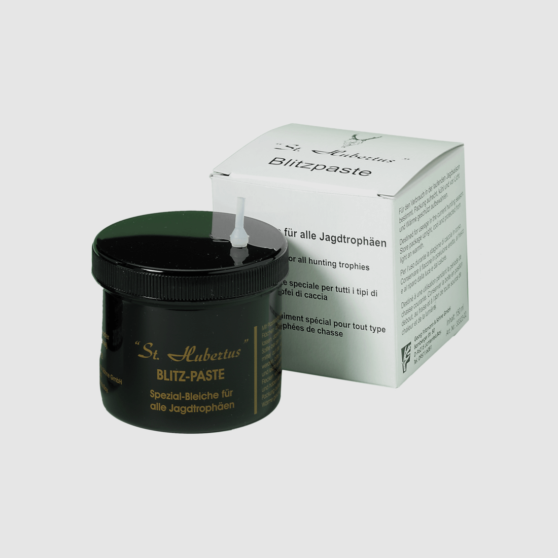 Gehörnbleiche-Blitzpaste