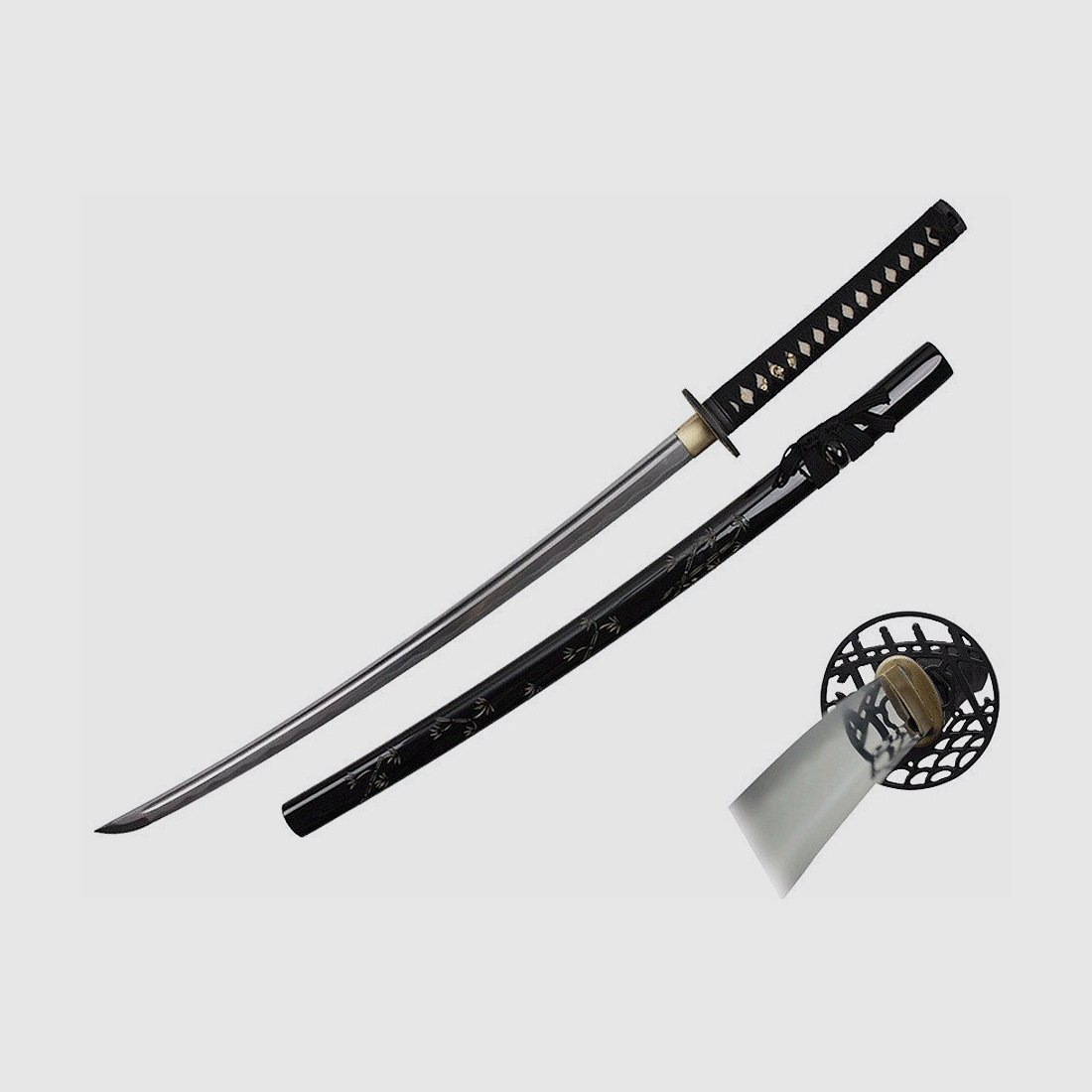 Katana Pratique en Bambou et Finition Brillante