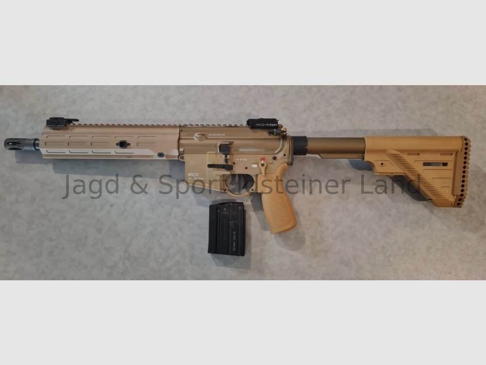 Heckler & Koch MR223-A3, LL:11"/około 28cm, kolor piaskowy, sportowo zatwierdzony!