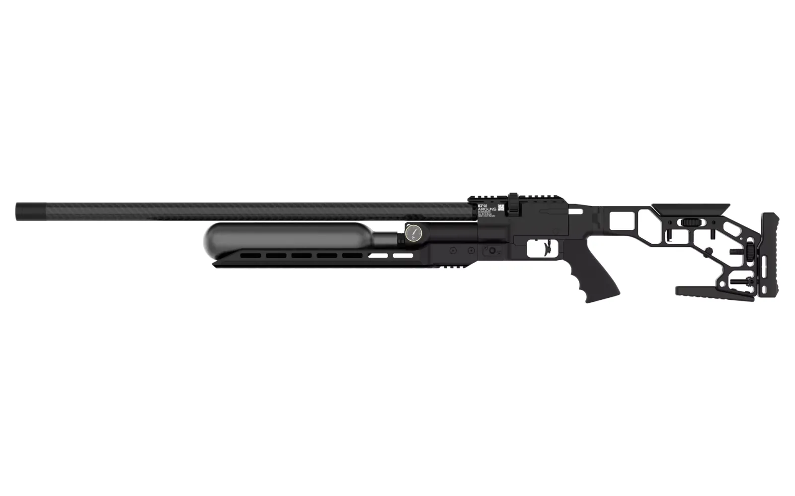 Luchtdrukgeweer EPIC TWO 5,5mm, CZ 700mm, CFB, Arca-Swiss L, Folding Stock, afbeelding 2 van 5