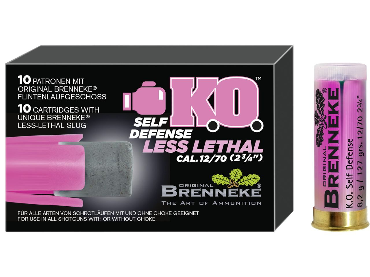 Brenneke K.O. Self Defense 10 Schuss Kaliber 12/70