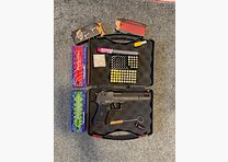 Pistolet hukowy Retay Big Fifty XL 9mm P.A.K. – bardzo dobry stan / walizka i akcesoria