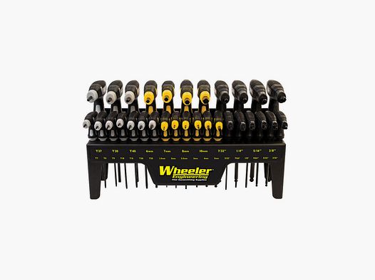Wheeler 30 teiliges Werkzeugset mit P-Griff SAE/Zoll, Inbus und Torx