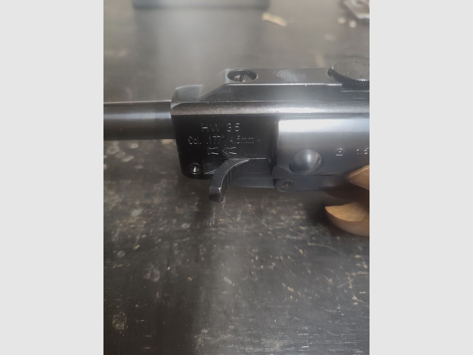 Incense air rifle HW 35