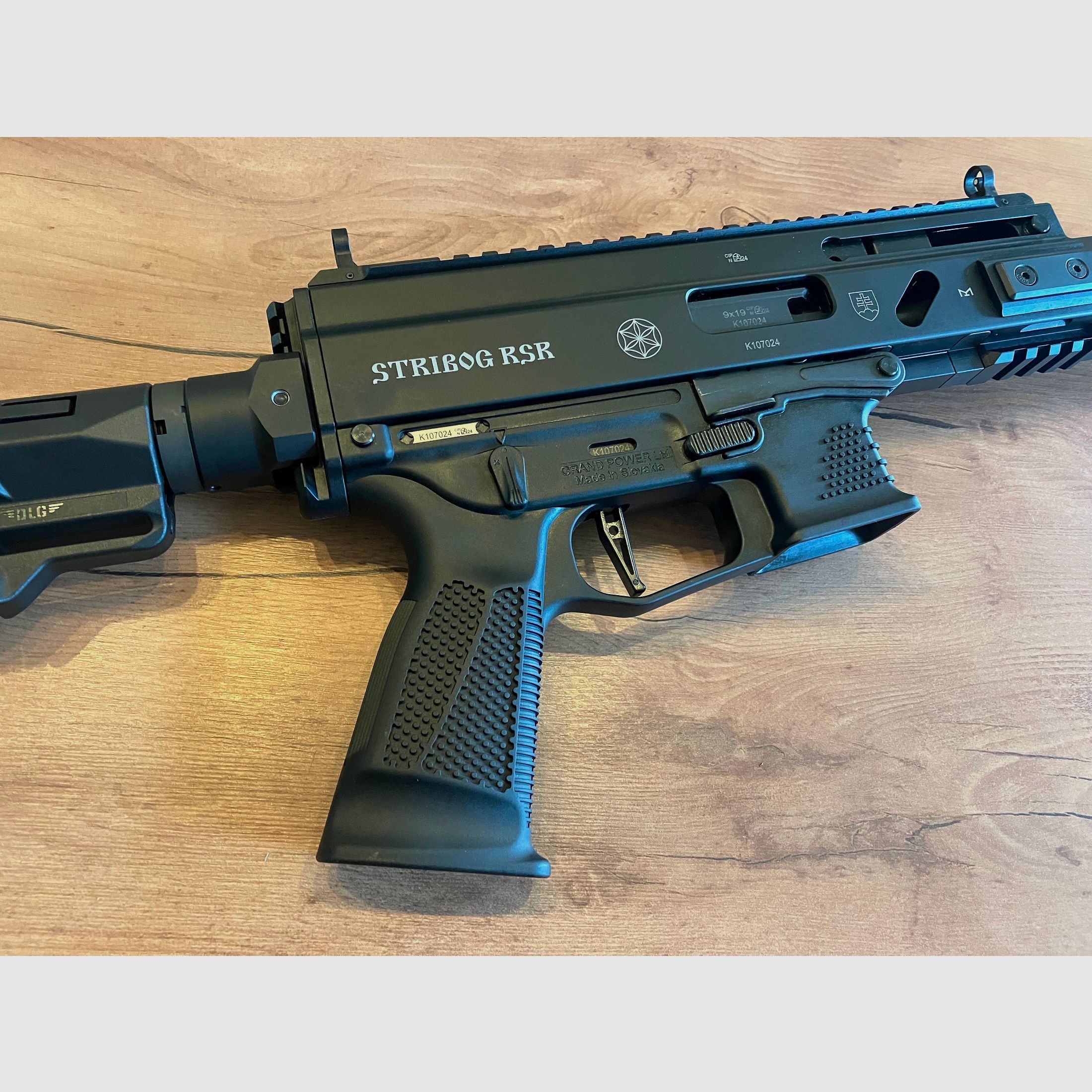 Carabina semiautomatica PCC Stribog RSR - con omologazione sportiva 9mm Luger NUOVA in magazzino!