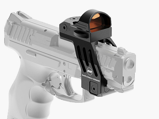 MAK P-LOCK Pistolen-Reflexvisiermontage GLOCK Gen3+4 G17, 34, 35, 19, G22, G31