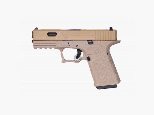 Softair - Pistole - AW Custom VX9 Mod 3 GBB FDE - ab 18, ber 0,5 Joule