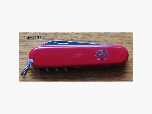 Victorinox Taschenmesser Waiter (9 Funktionen, Korkenzieher, Kombi-Klinge) rot
