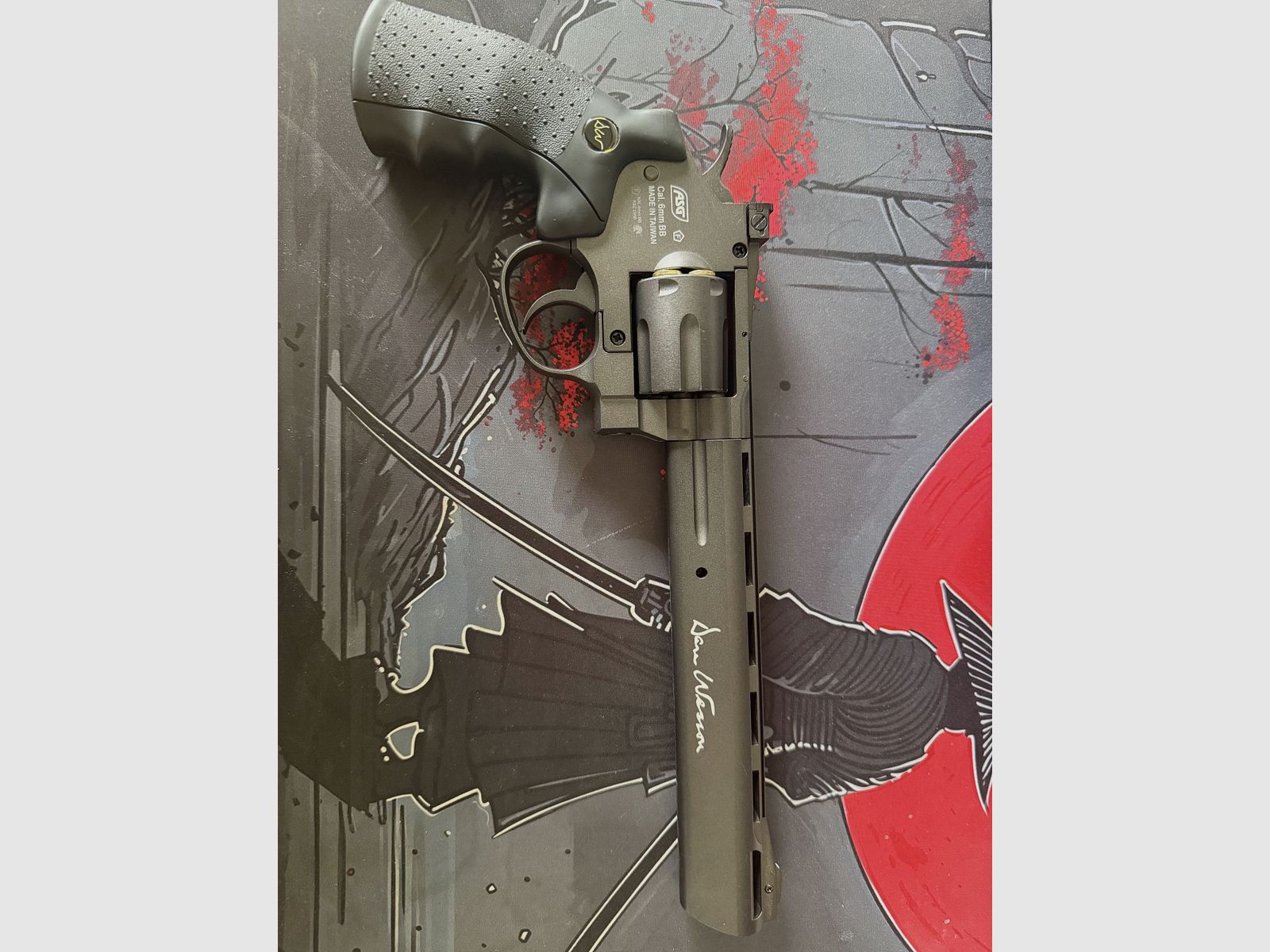 ASG Dan Wesson 8 Zoll 6mm BB CO2 Revolver schwarz