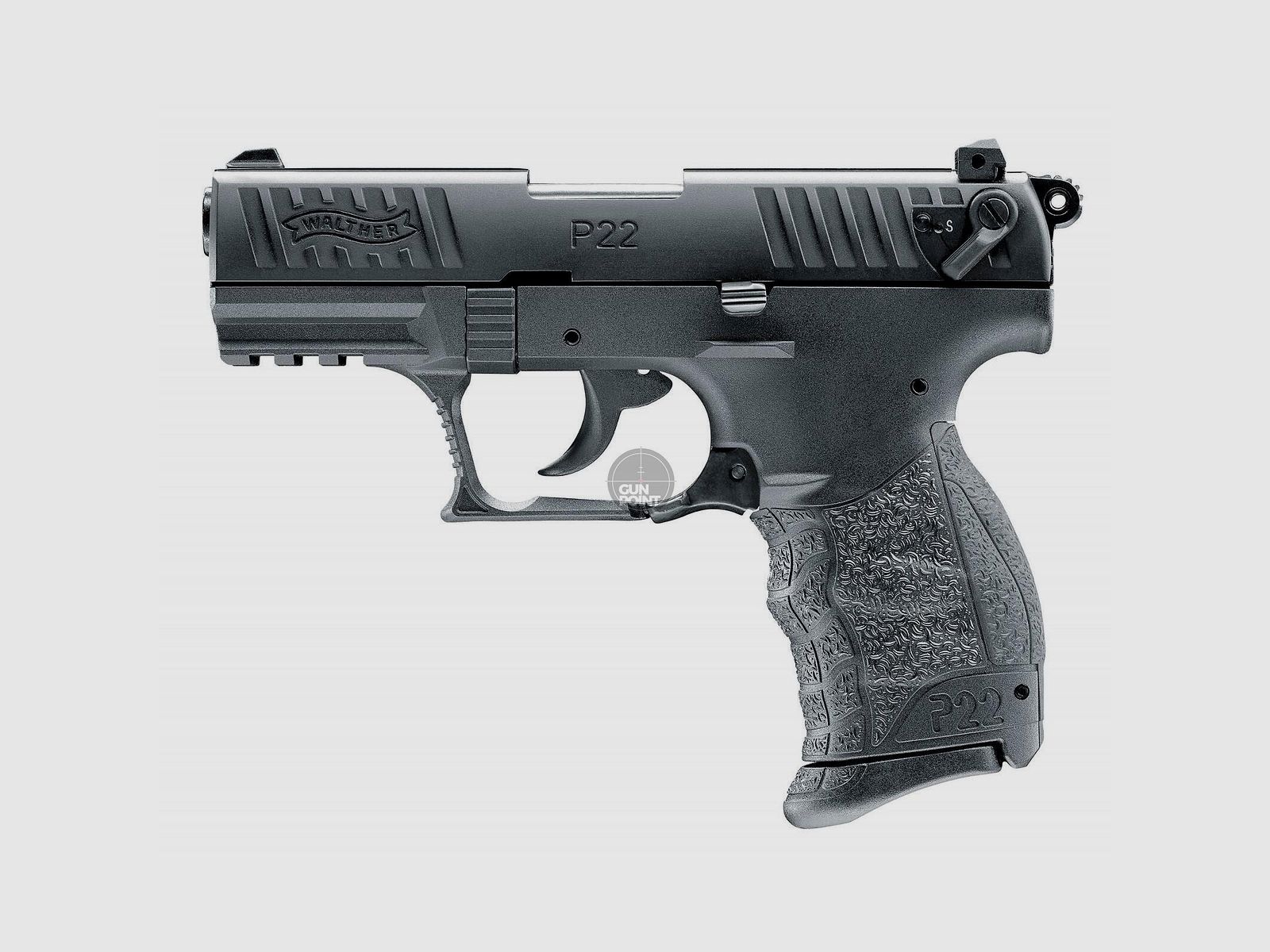 Schreckschuss - Gas Signal Pistole - Walther - P22Q - 9 mm P.A.K.