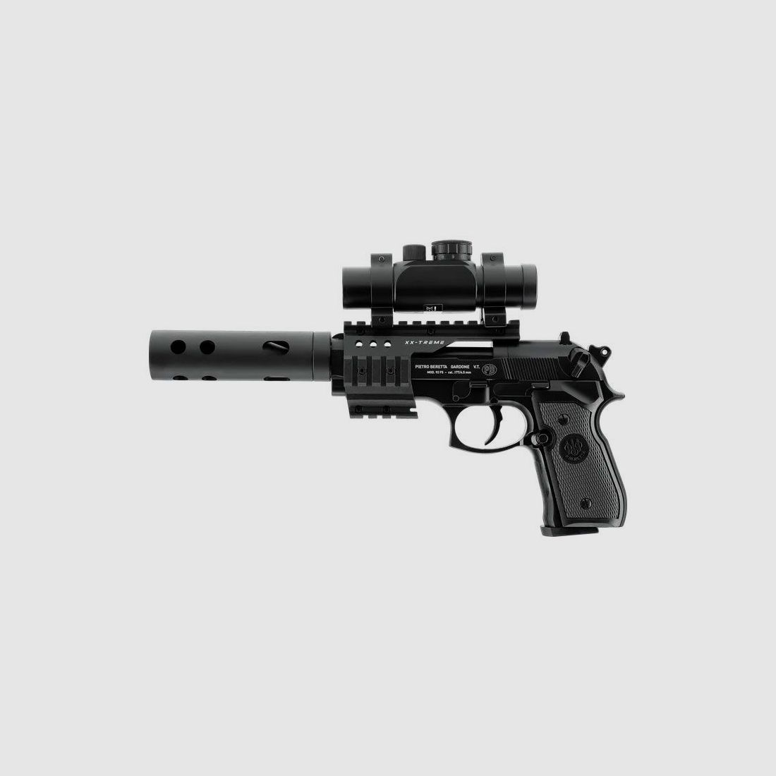 Pistolet CO2 Beretta M92 FS XX-Treme Cal. 4,5mm 3,5 Joules 8 Coups, image 2 sur 2