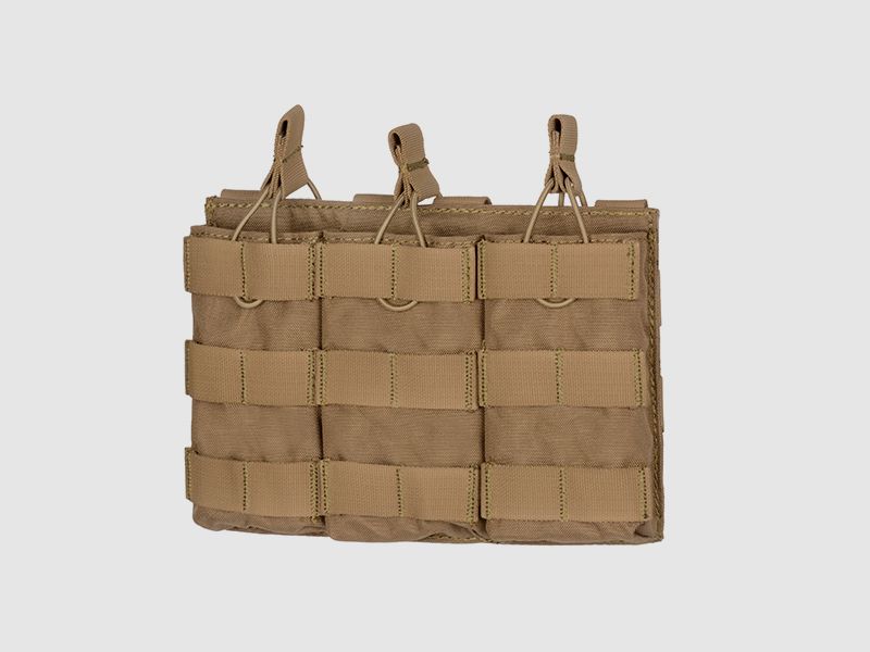Modular Open Top Triple Mag Pouch For 5.56 - CB [8FIELDS PREMIUM]