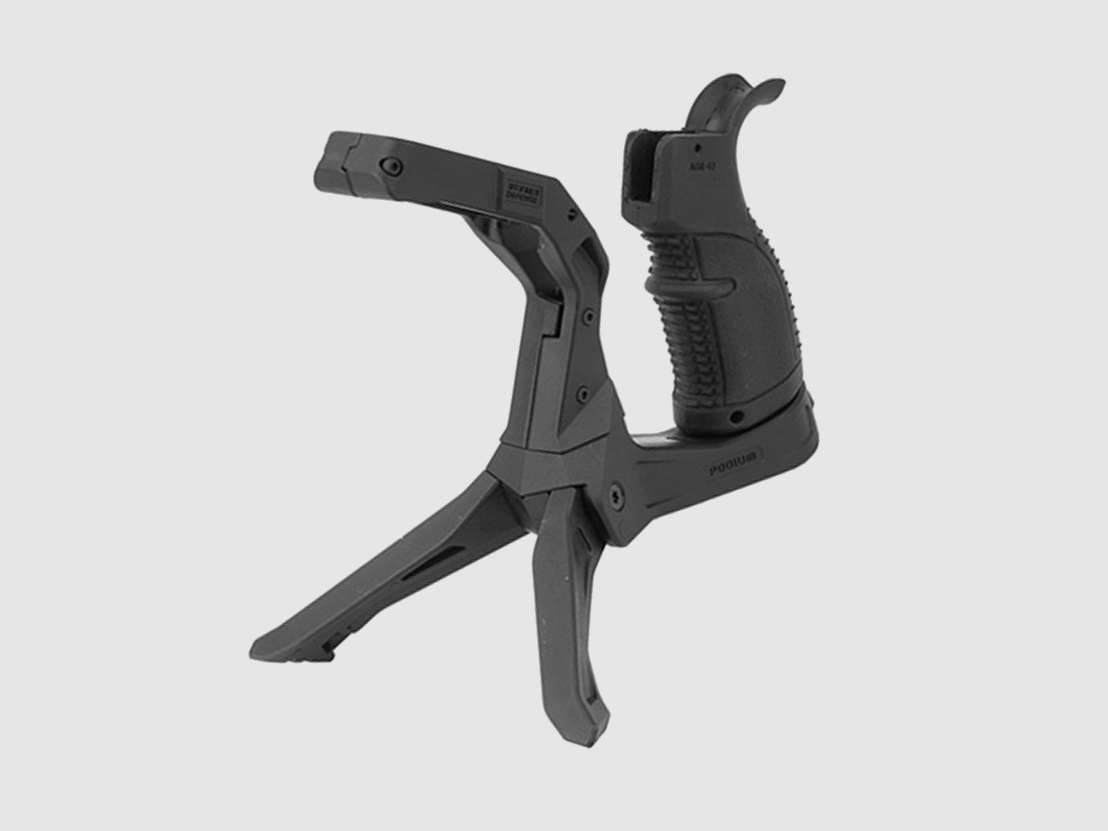 Grip + bipod AR Podium, Black - FAB Defense