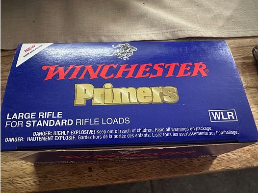 Winchester Large Rifle Primers 1000 stuks
