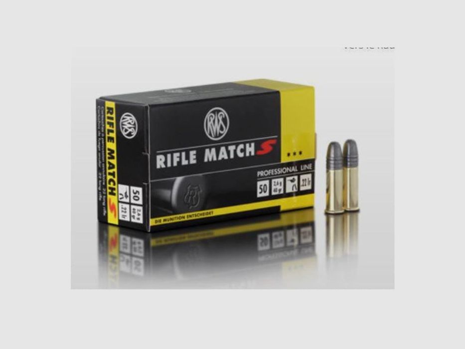 RWS Geweer Match S - Kal. 22 LR, afbeelding 1 van 3