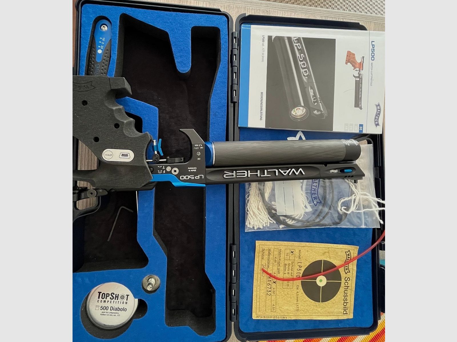 Luftpistole Walther LP 500 Meistermanufaktur
