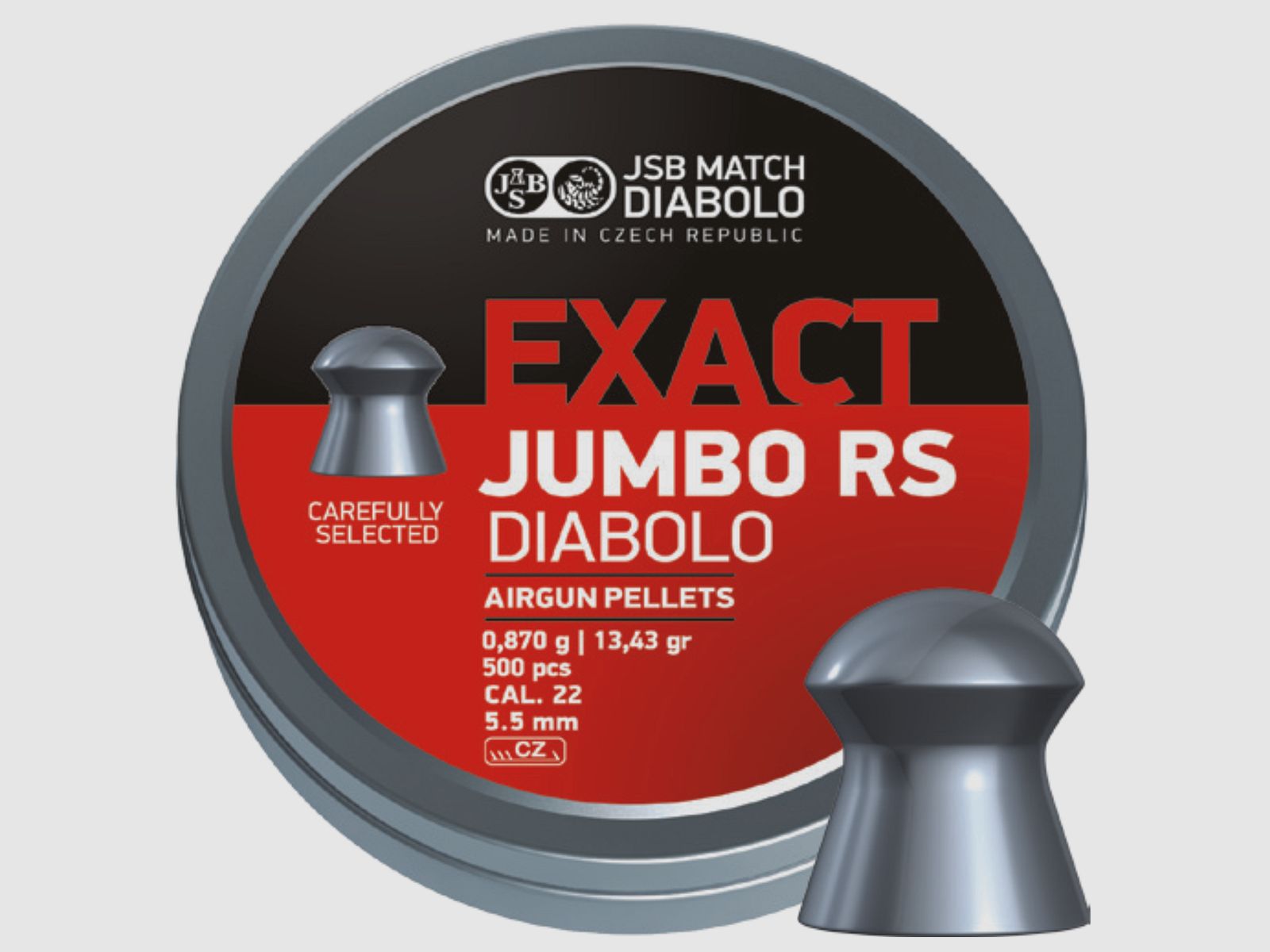 JSB Exact Jumbo RS, Kal. 5,5mm,