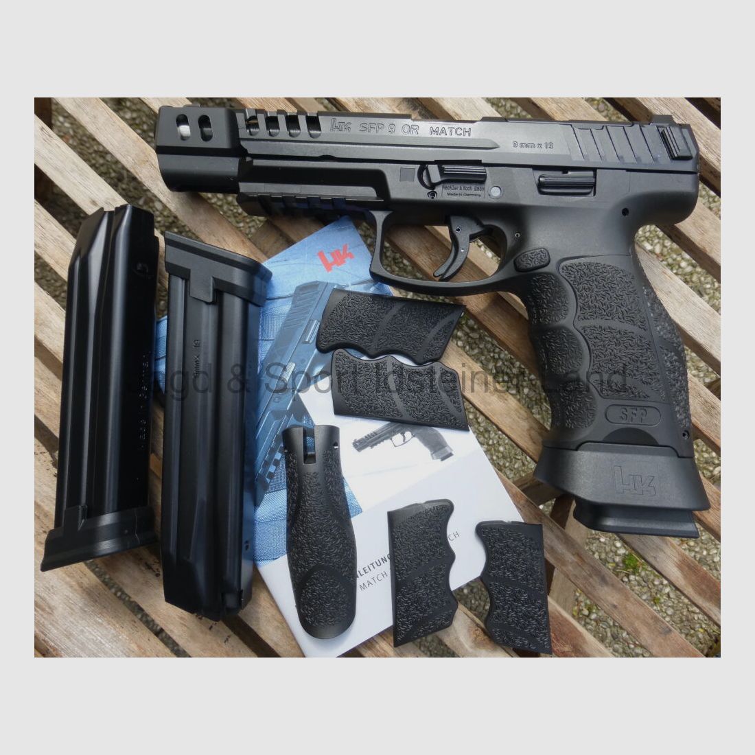 Heckler & Koch SFP9 Match OR (Pushbutton Magazinauslösung)