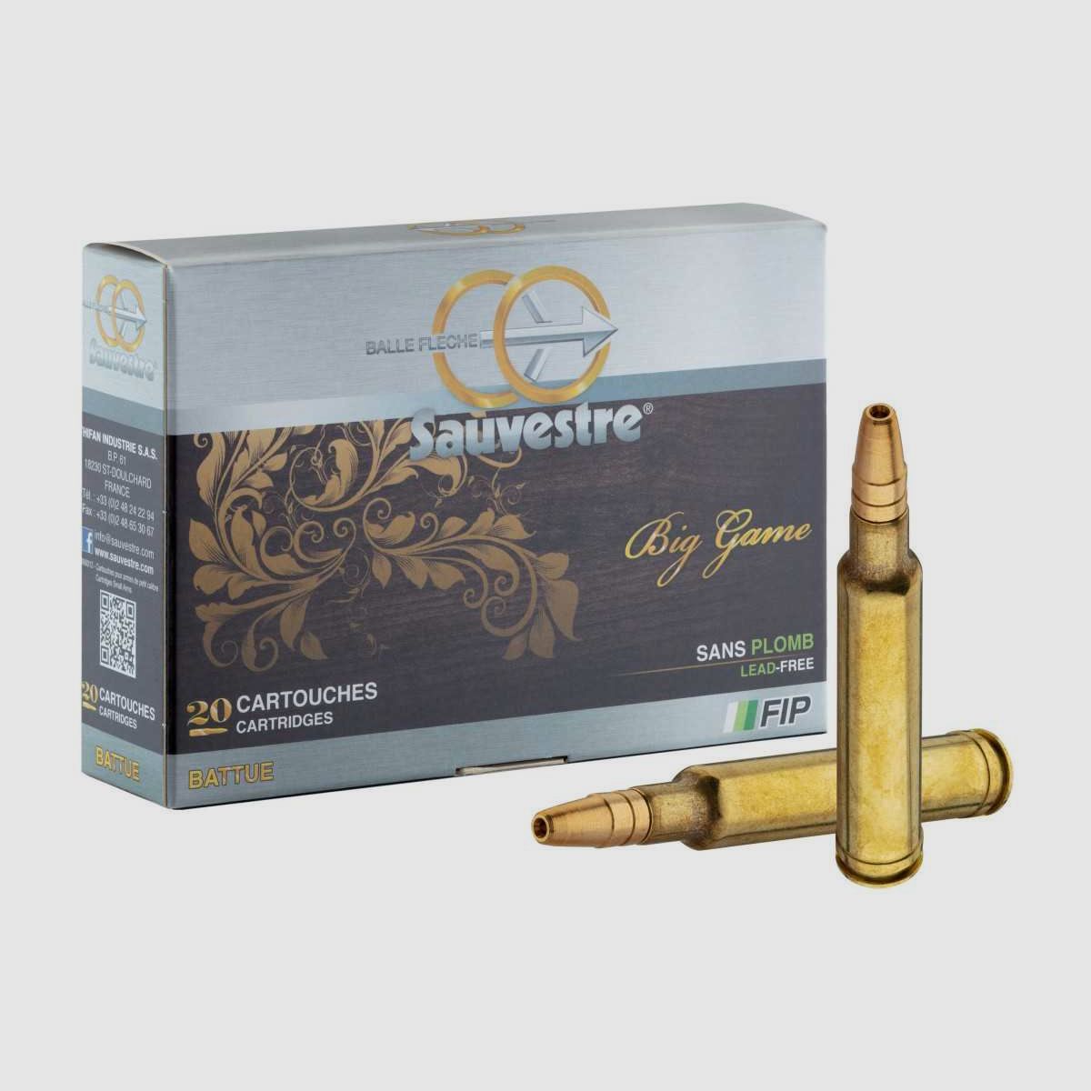 Sauvestre .300 Weatherby FIP Battue 164 gr / 10,6 g - FIP Battue 164 gr / 10,6 g, Bild 1 von 4