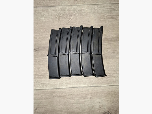 5x TOKYO MARUI 40Rds Magazin für MP7A1 GBB