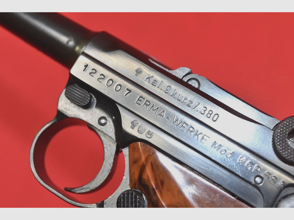 #8439 ERMA KGP 68A pistool, bouwjaar 1987, kal. 9x17 Br., afbeelding 20 van 25