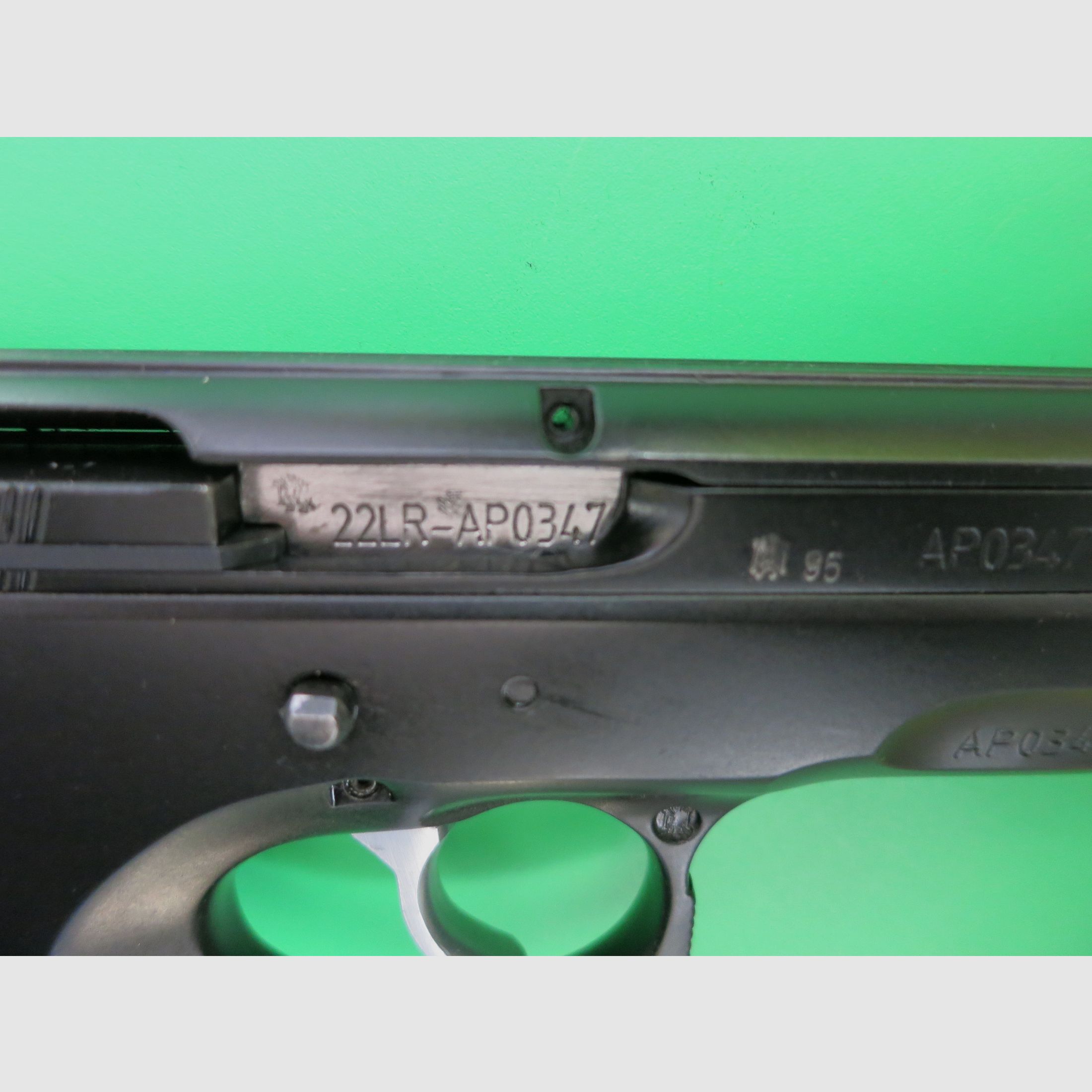 Brünner CZ75 Sportpistole Kadet, Kal. .22lr.       #86