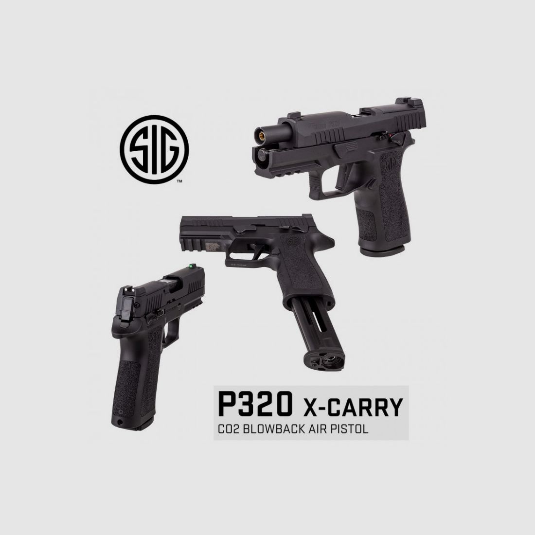 CO2-Pistole Sig Sauer P320 X-Carry Blockback, Bild 3 von 3