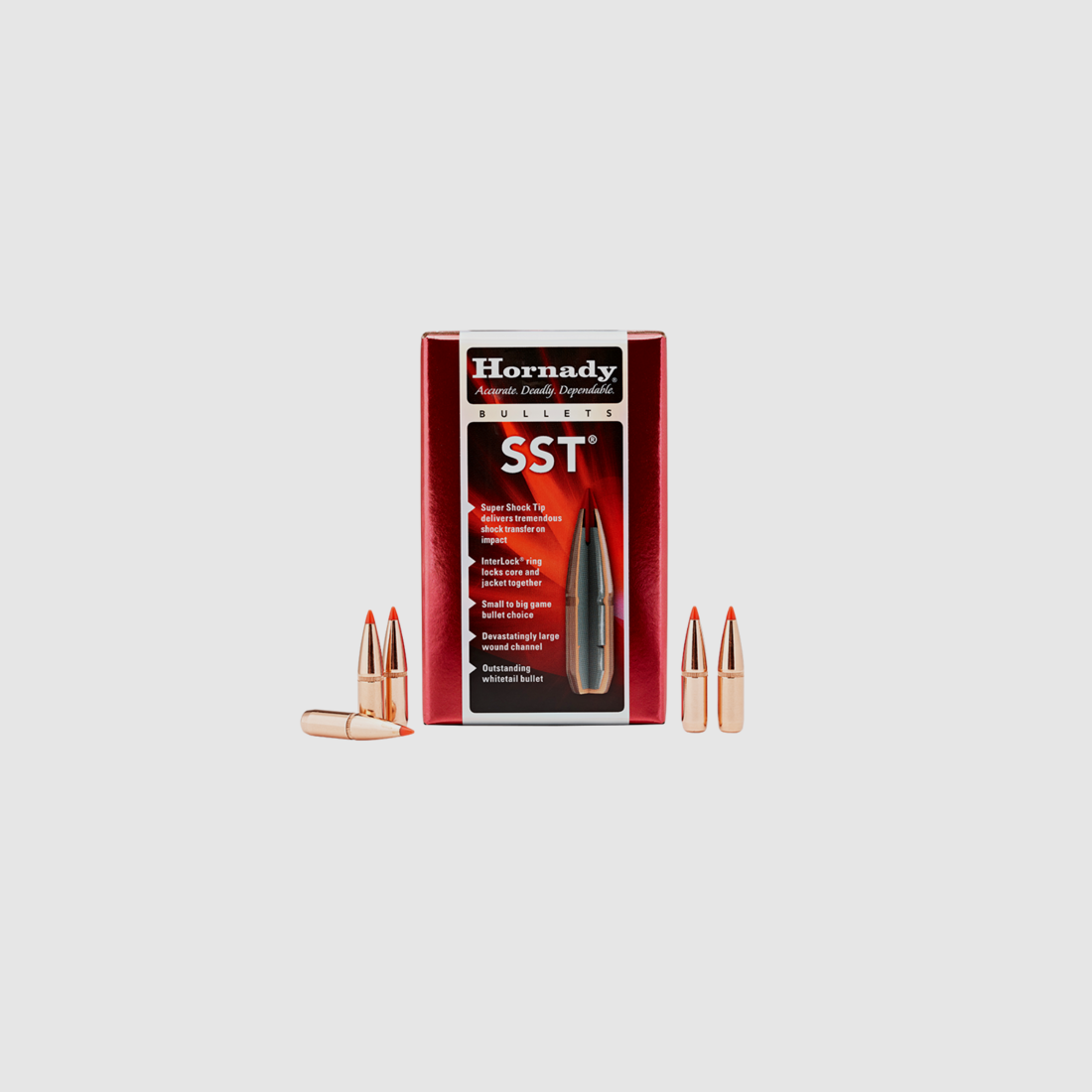 Hornady Geschoss 270 Cal .277 130gr SST (100)