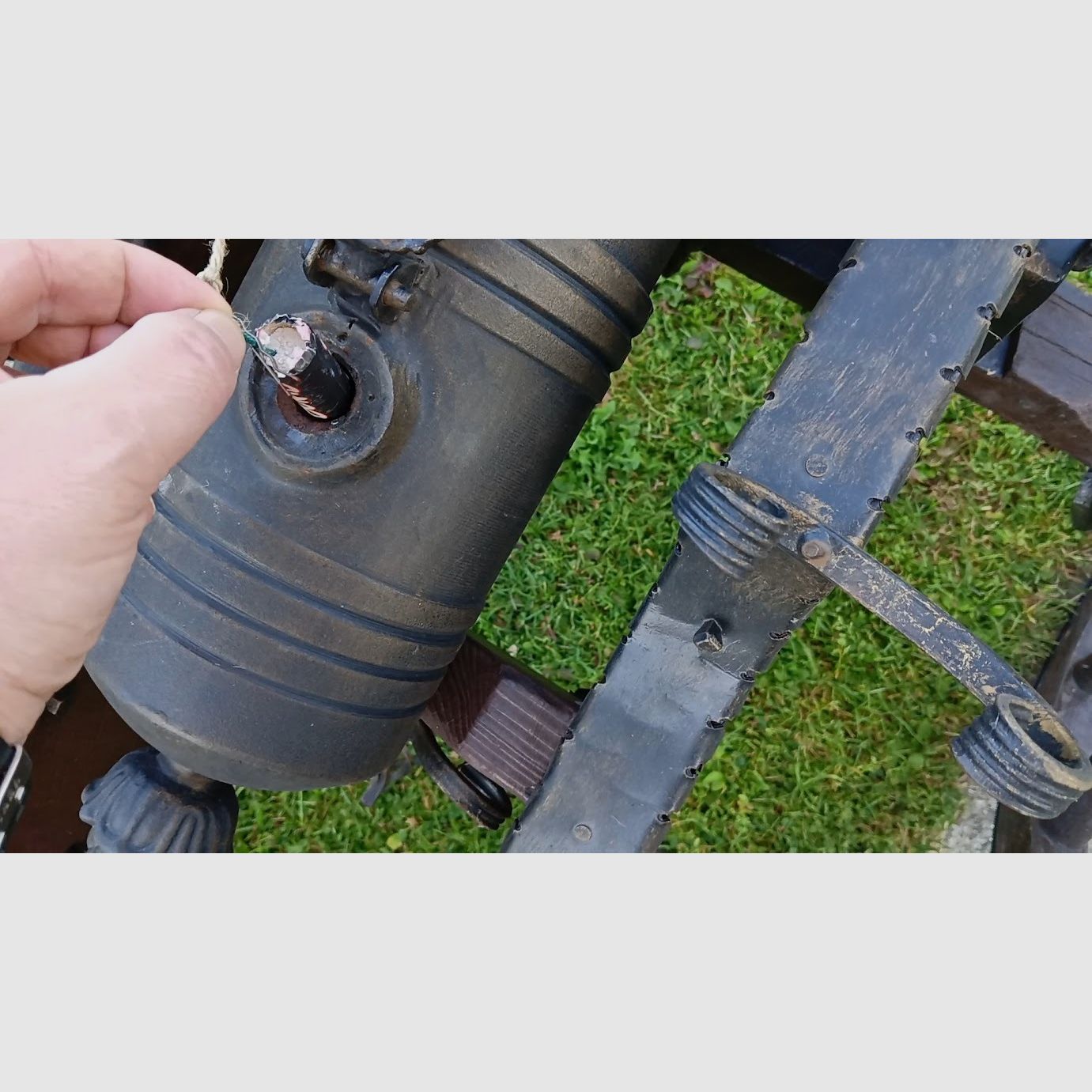 GUN,CANON XXXL Vente de canons de jardin pour tirer des feux d'artifice