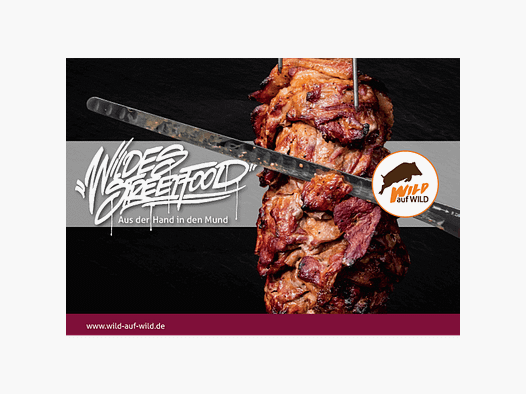 Recipe brochure "Wild Street Food" (Wild on Wild)